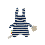 Doudou plat lapin bleu OXYBUL