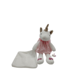 Peluche licorne rose BABY NAT