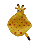 Doudou girafe jaune TOYS R US