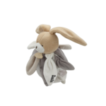 Doudou lapin gris marionnette DOUDOU ET COMPAGNIE