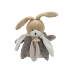 Doudou lapin gris marionnette DOUDOU ET COMPAGNIE