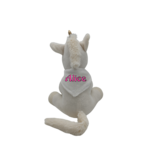 Peluche licorne blanche ATMOSPHERA