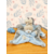 attache tétine lapin bleu