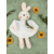 Doudou lapin demi lune