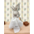 Doudou lapin gris