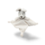 Doudou lapin blanc carré  (2)