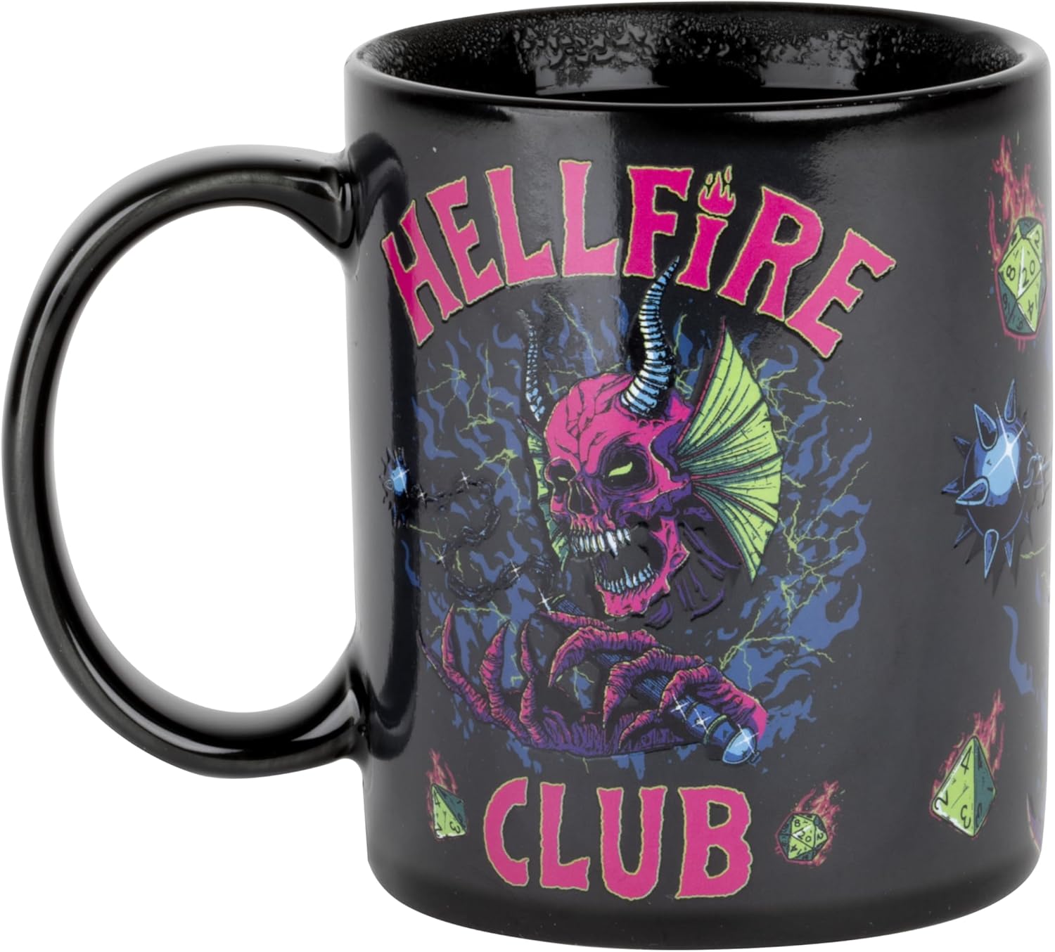 Mug stranger things hellfire club rose
