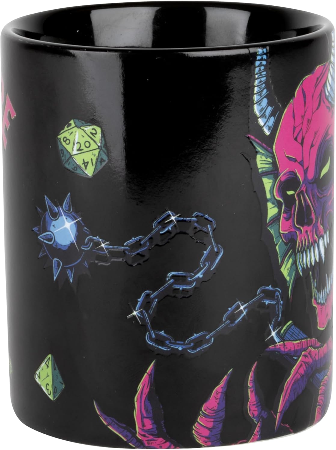 Mug stranger things hellfire club rose 3