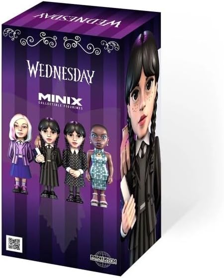 figurine minix wednesday mercredi addams chose