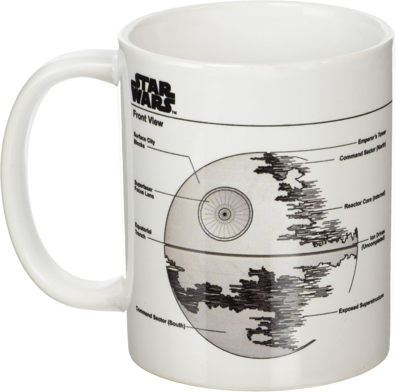 Mug star wars death star etoile de la mort 1