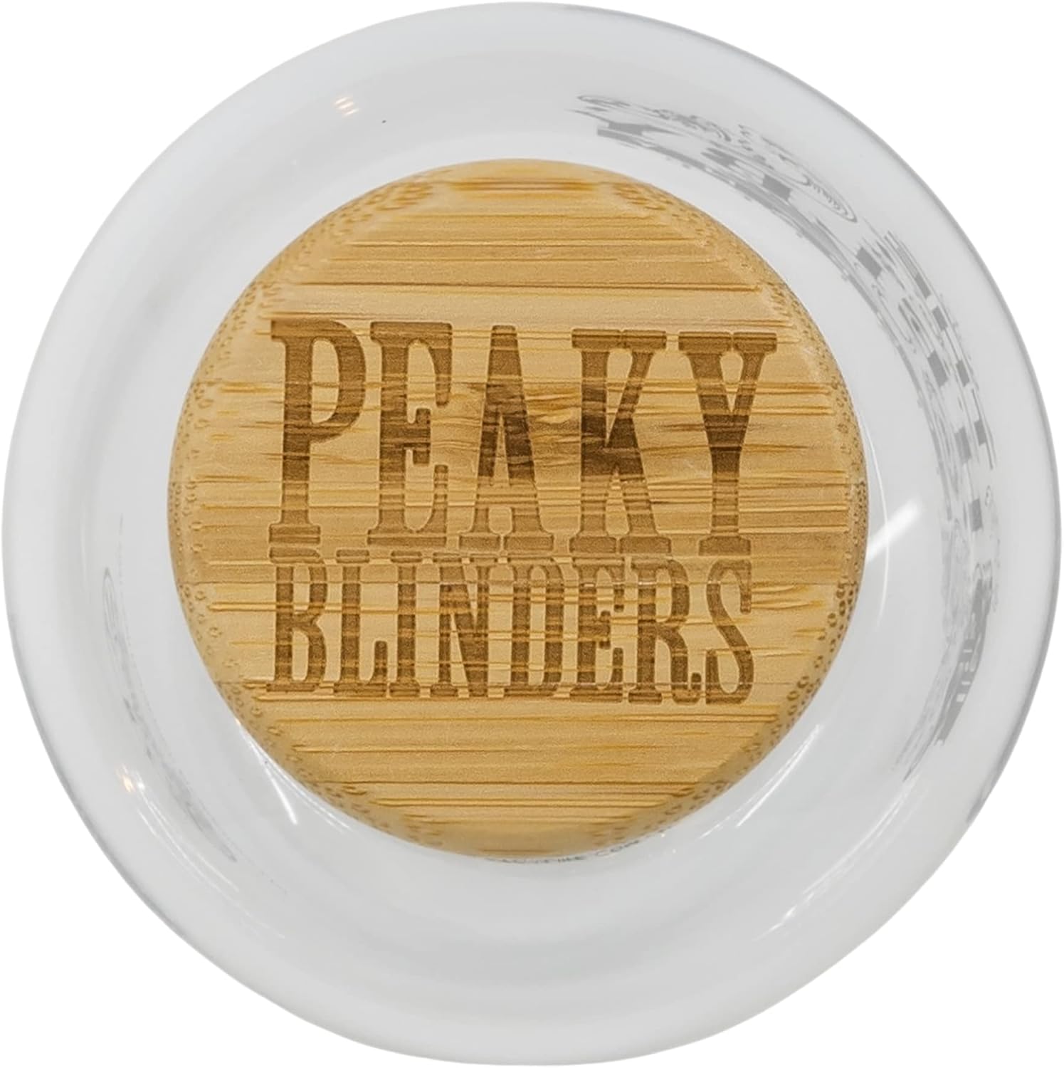 bouteille gourde verre bambou peaky blinders 1