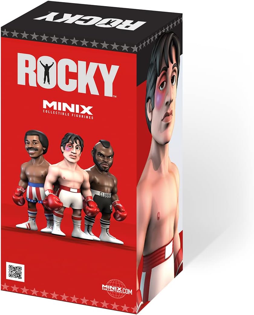 figurine minix rocky 100 short blanc