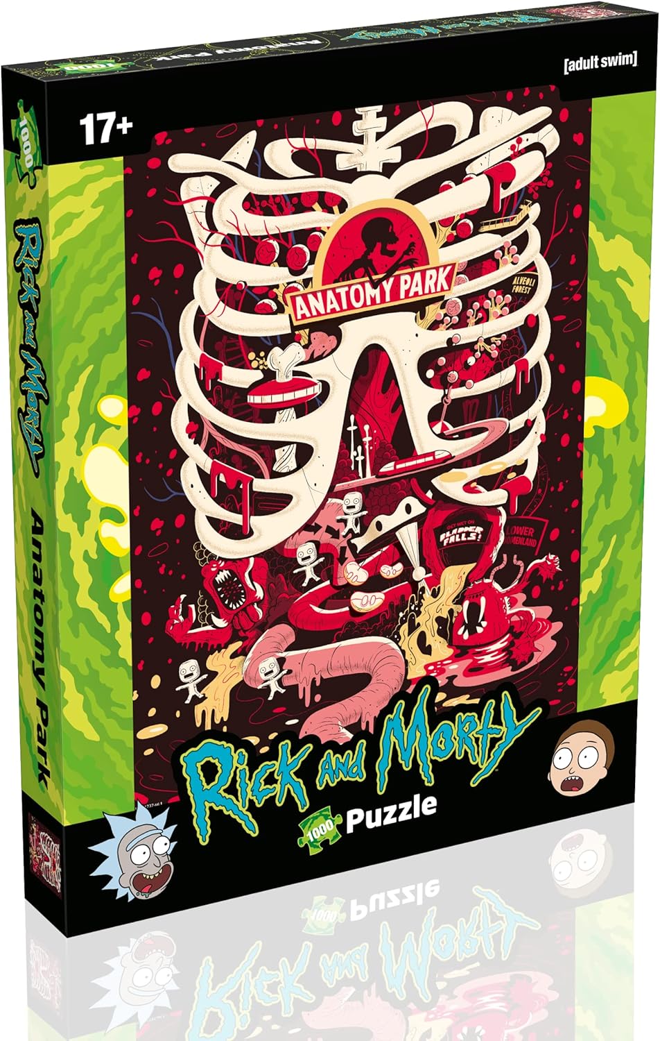 puzzle rick et morty anatomy park