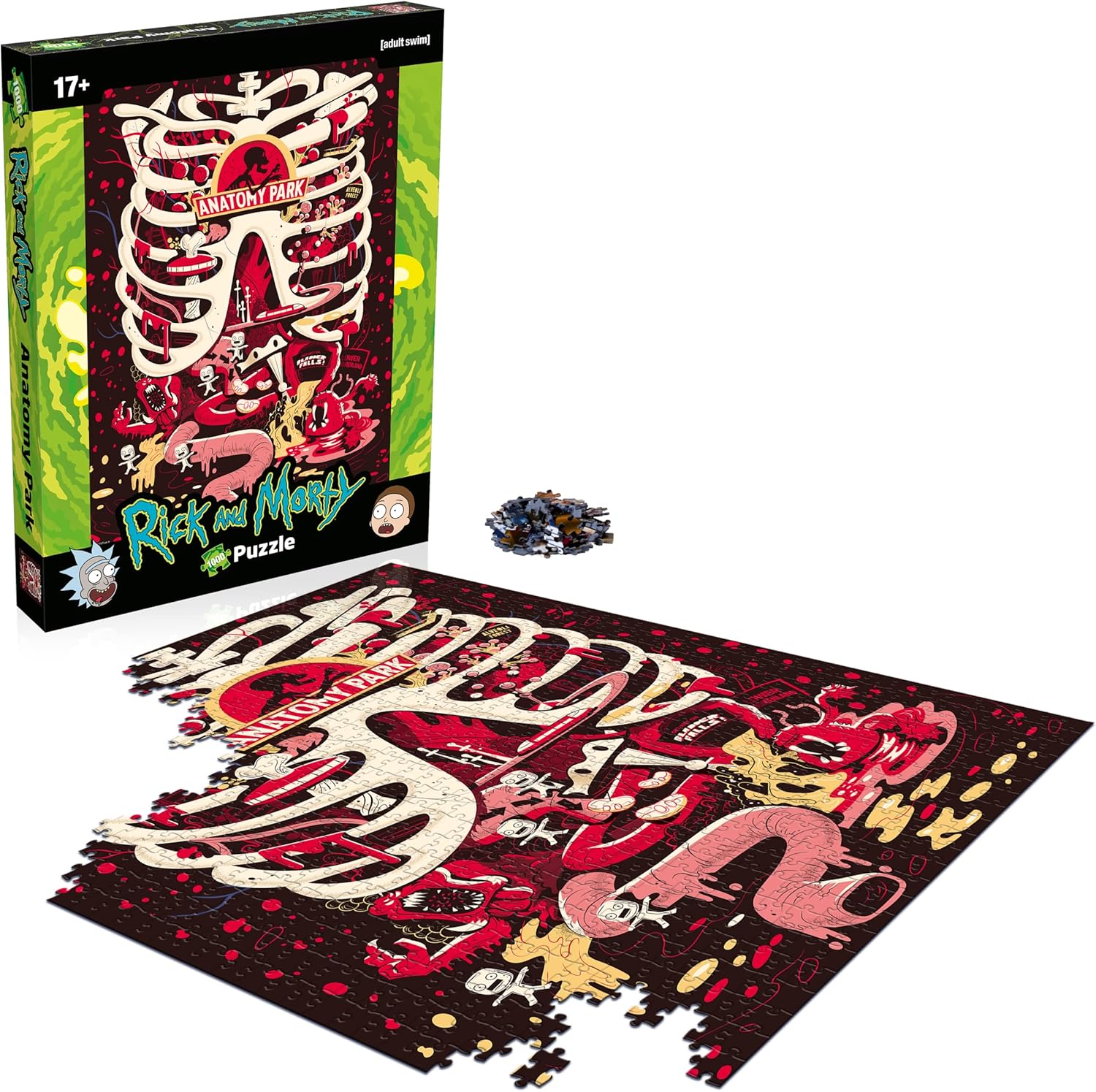 puzzle rick et morty anatomy park 2