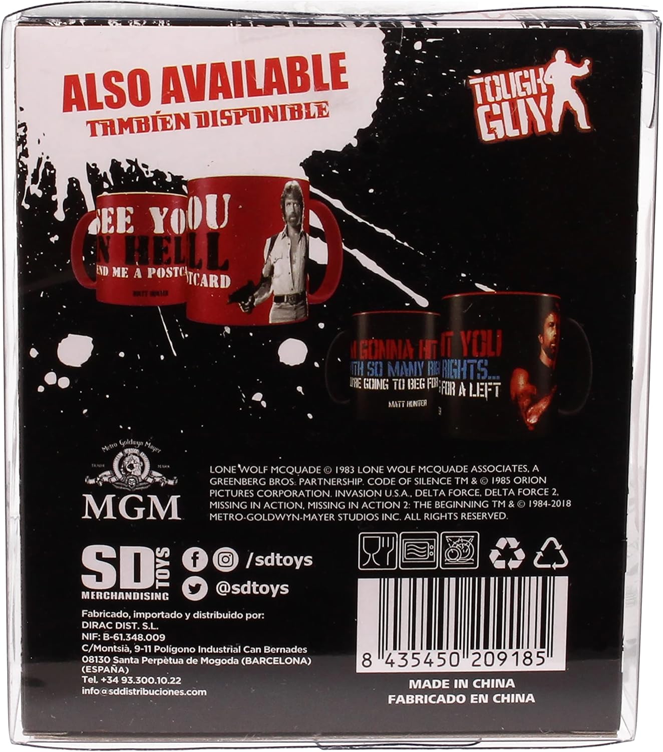 mug chuck norris invasion USA 6