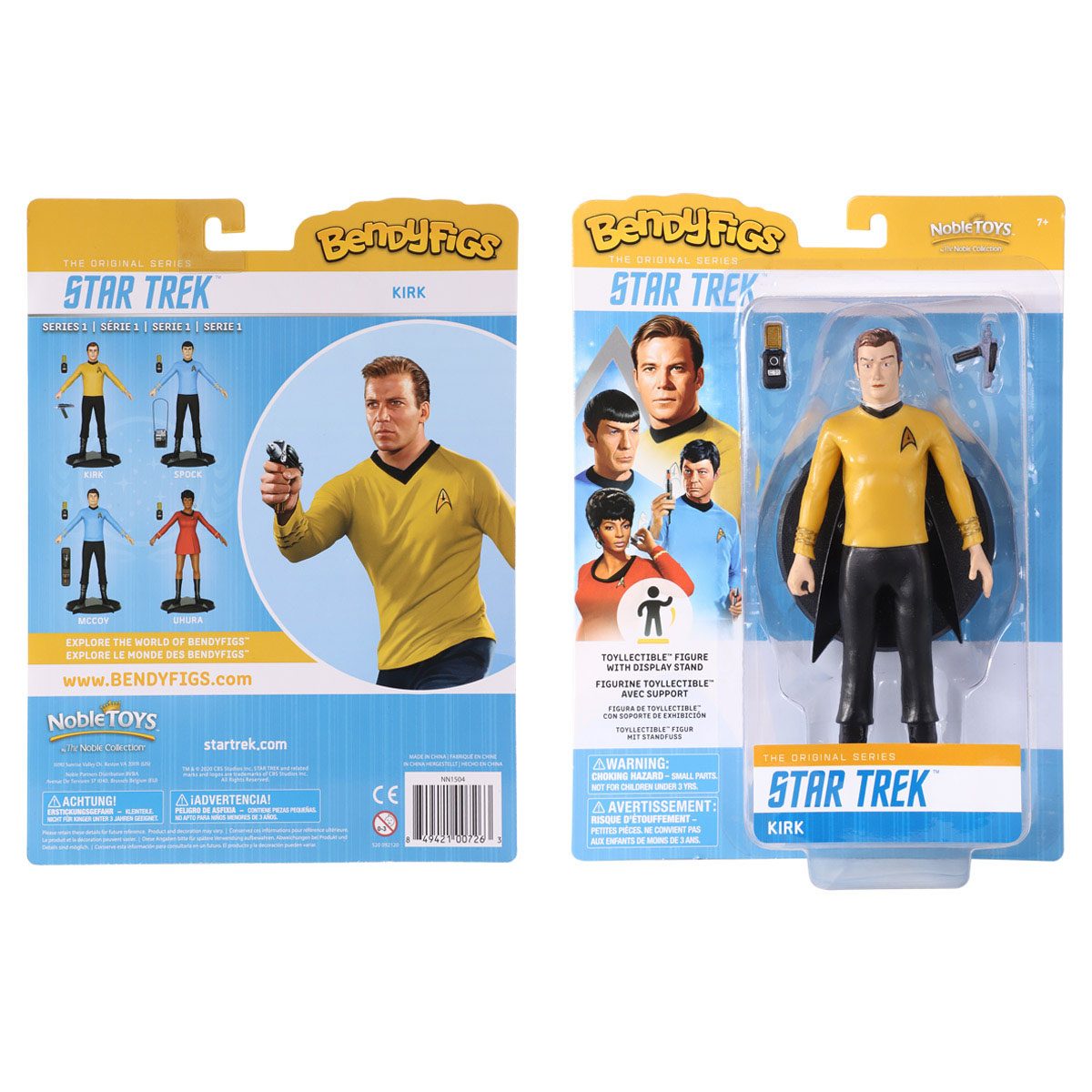 figurine bendyfigs star trek captain kirk 5