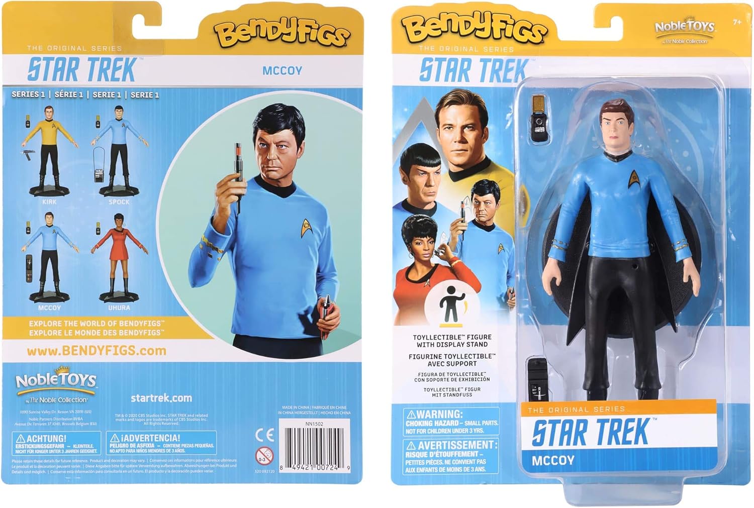figurine bendyfigs star trek dr mcCoy 4