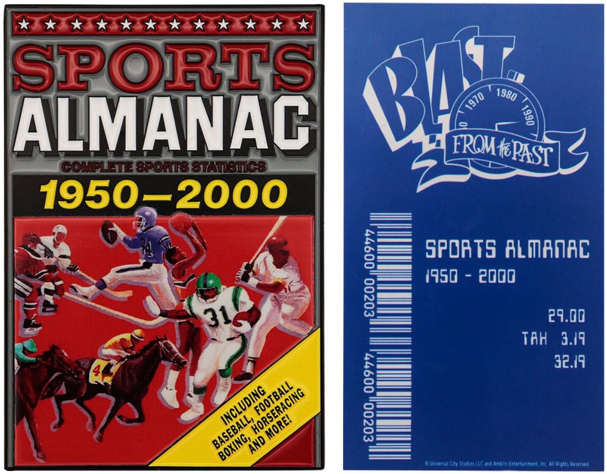 lingot retour vers le futur almanach des sports 5
