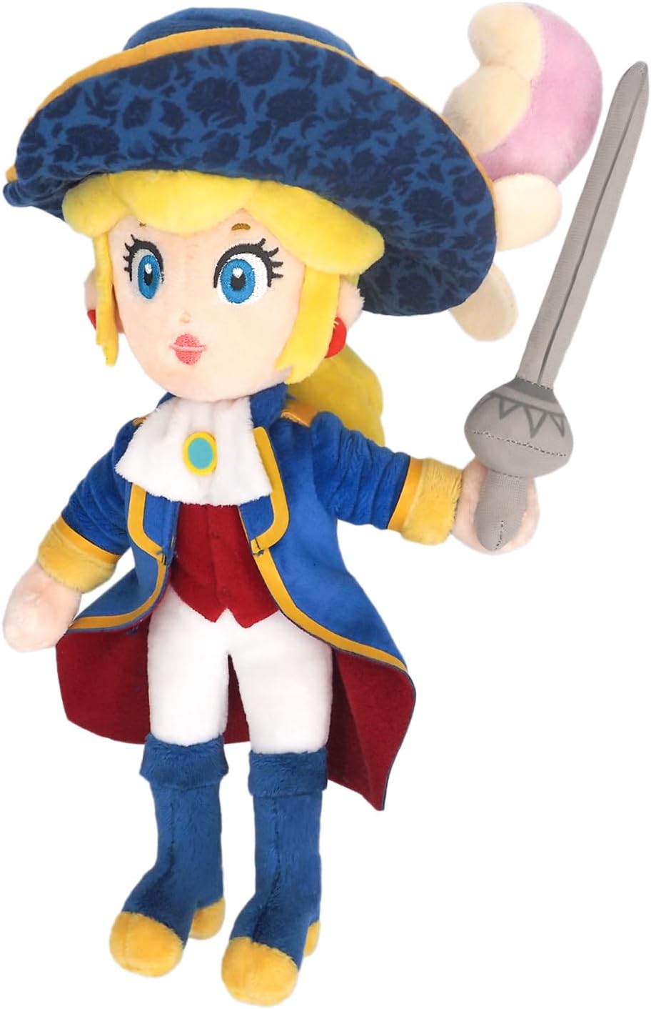 peluche together plus super mario princesse peach swordfighter 3