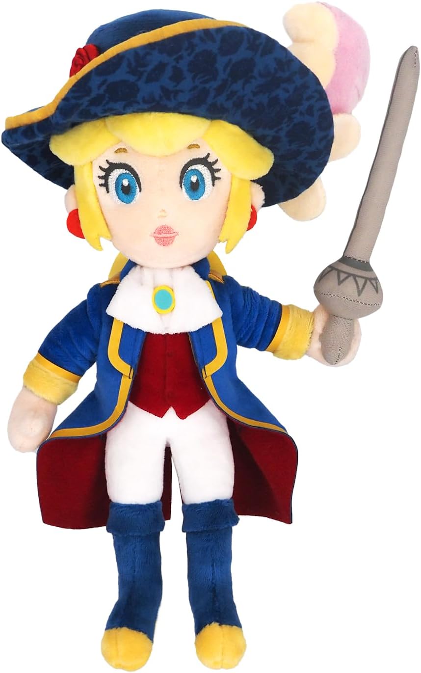 peluche together plus super mario princesse peach swordfighter