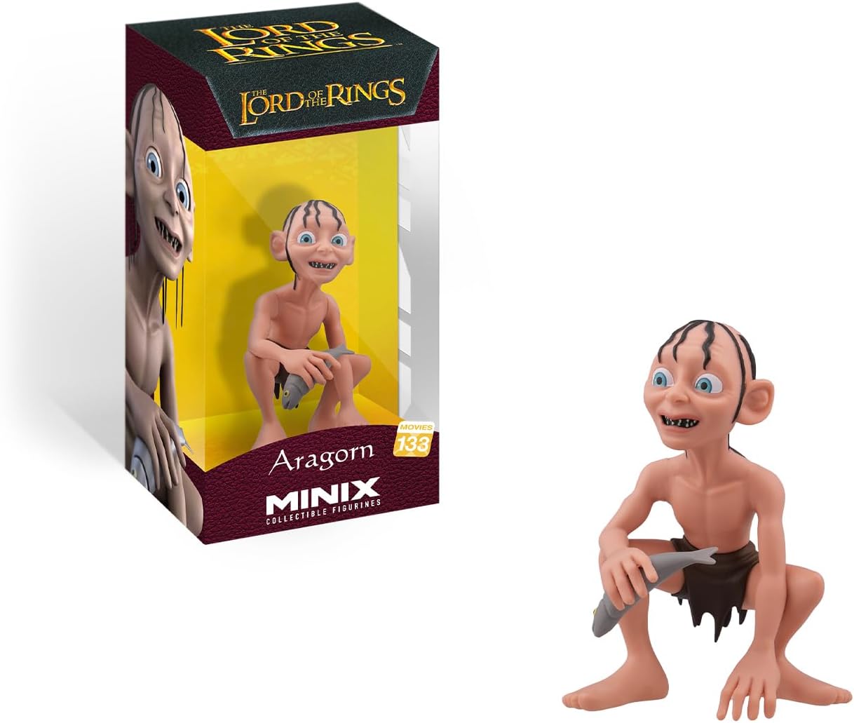 figurine minix seigneur des anneaux gollum