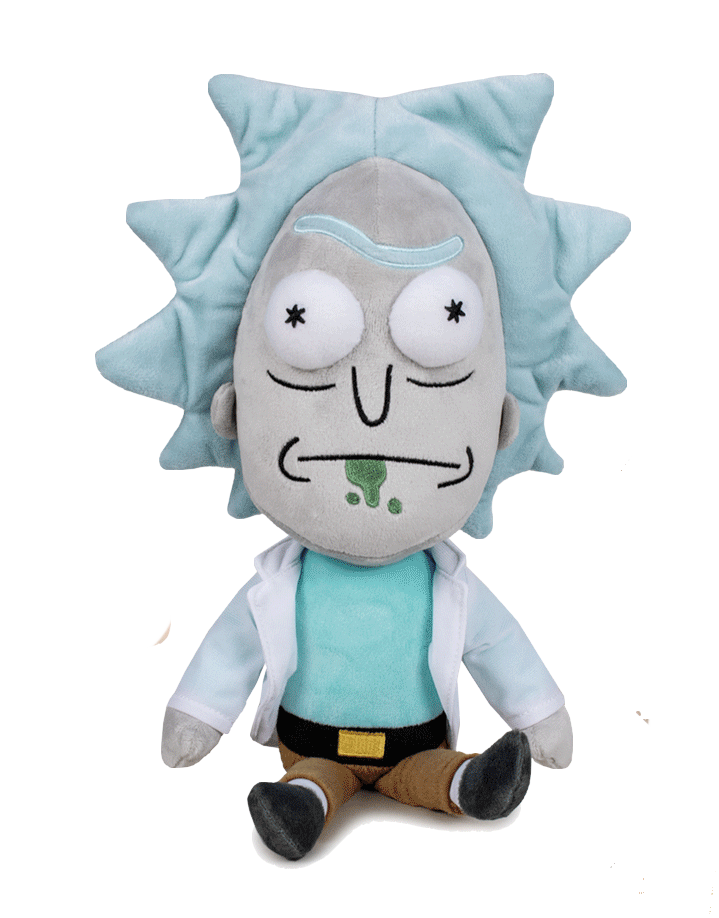 peluche rick et morty 2