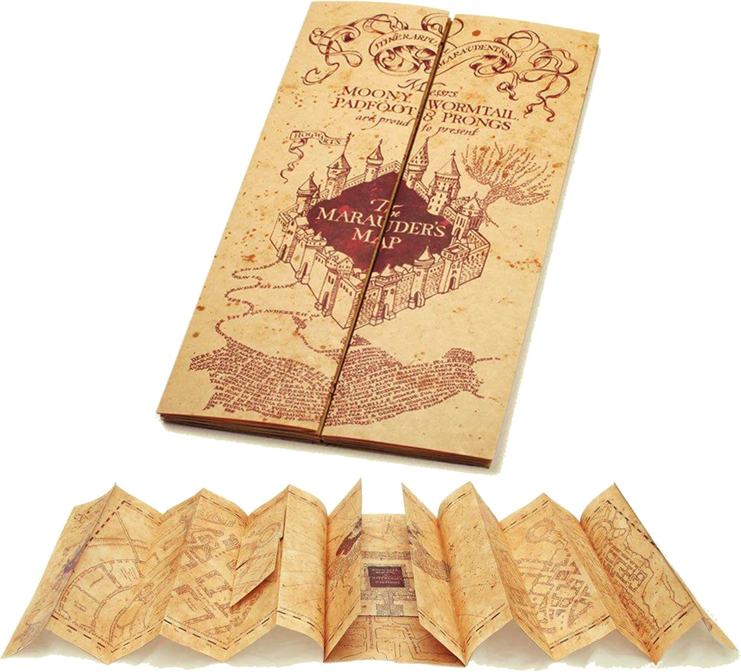 carte du maraudeur harry potter the noble collection 1