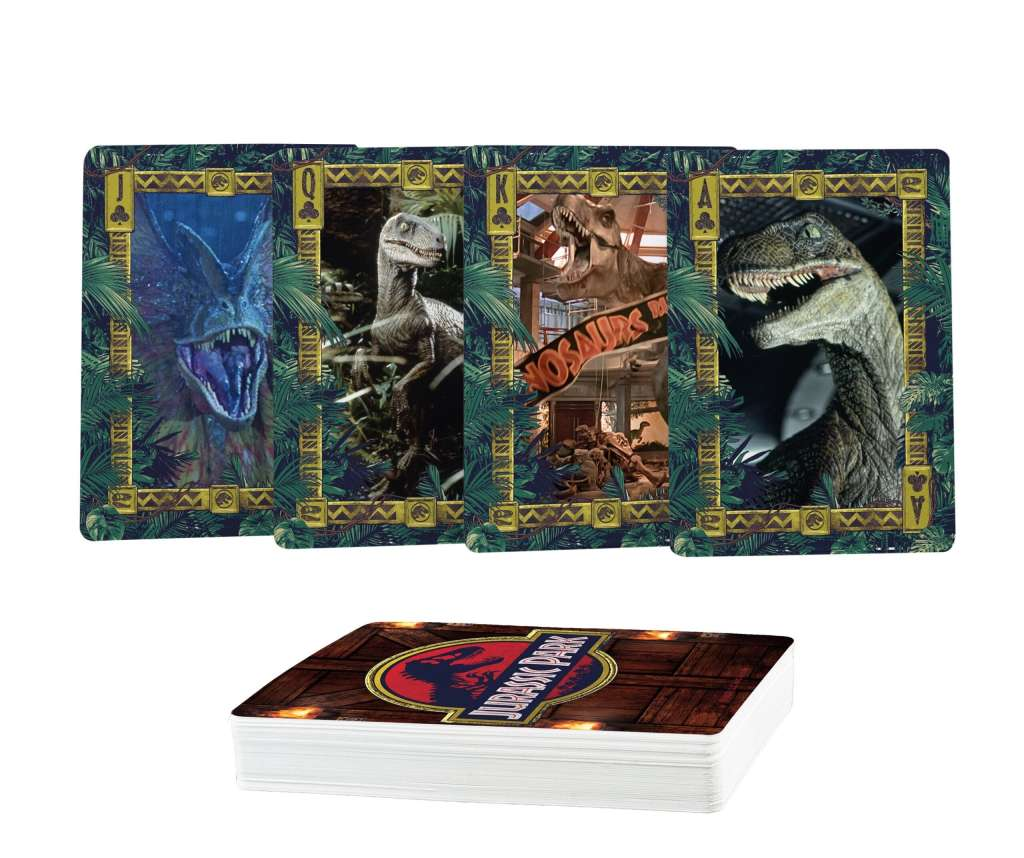 jeu de 54 cartes jurassic park 2