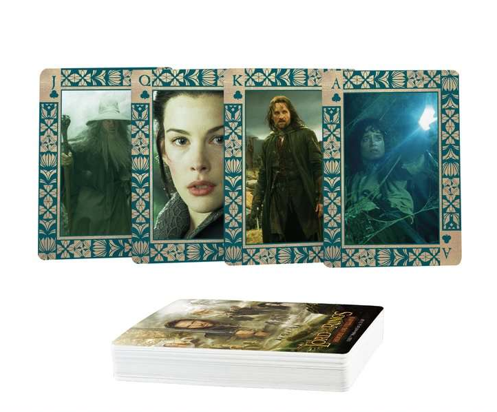 jeu de 54 cartes le seigneur des anneaux 2