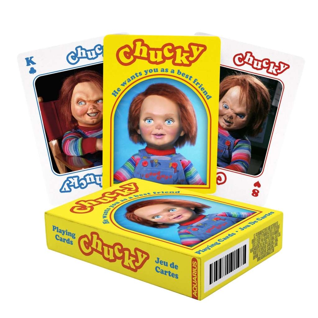 Jeu de 54 cartes chucky