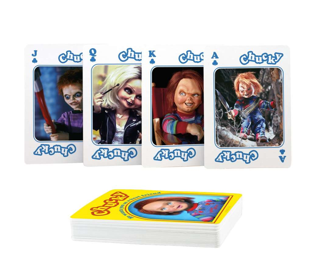 jeu de 54 cartes chucky 2
