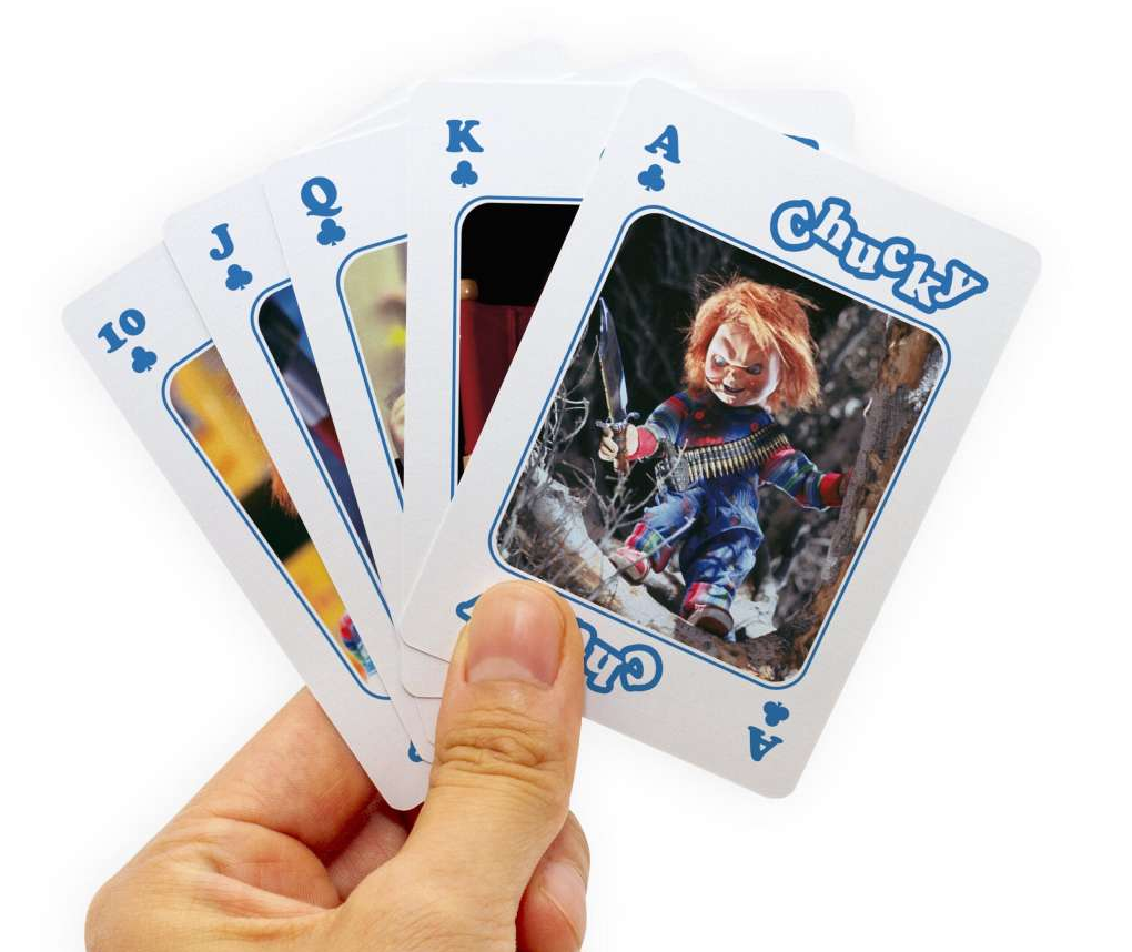 jeu de 54 cartes chucky 3