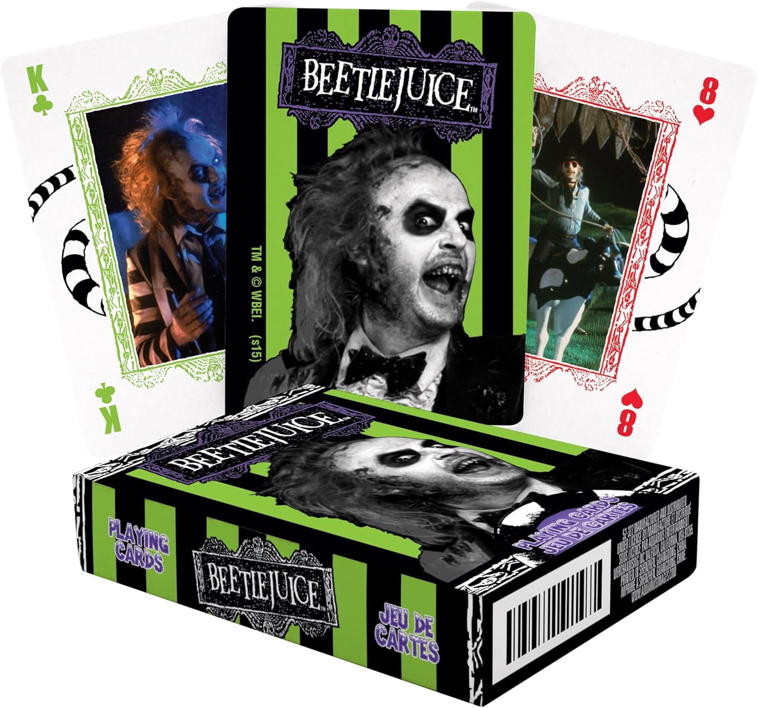 jeu de 54 cartes beetlejuice