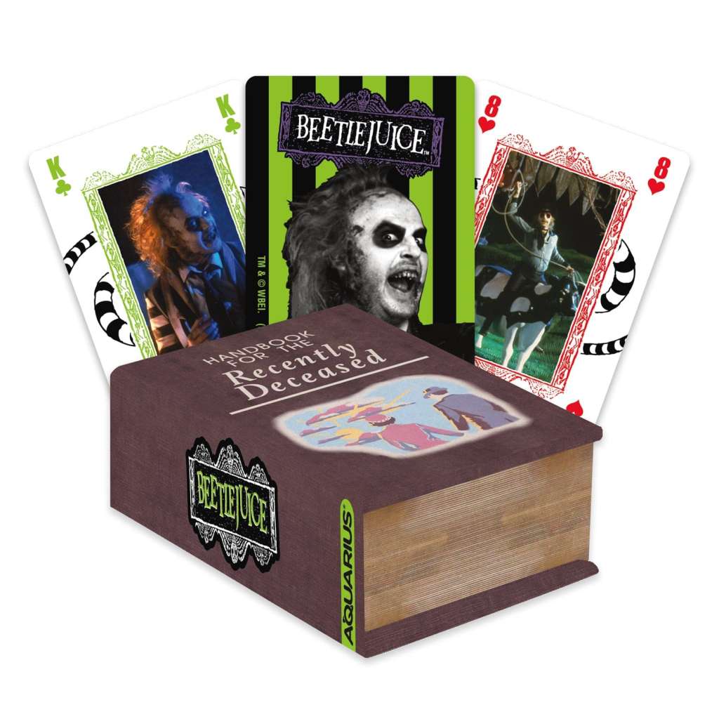 jeu de cartes beetlejuice premium