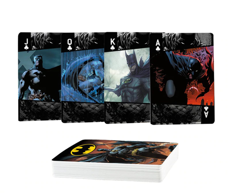 jeu de 54 cartes dc comics batman