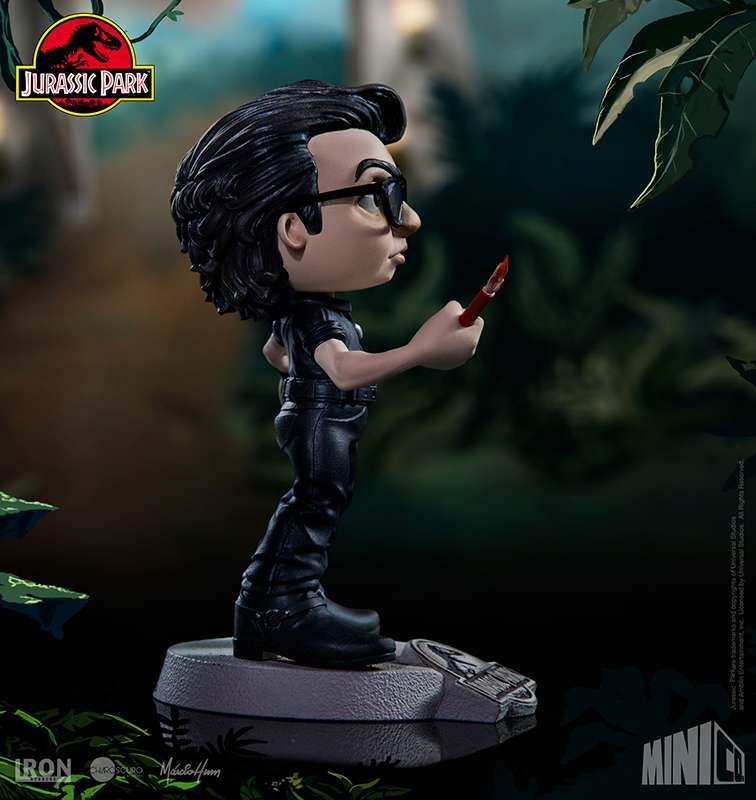 figurine iron studios mini co jurassic pak ian malcolm 4