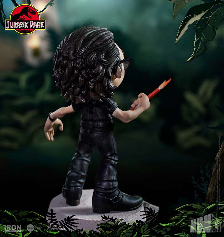figurine iron studios mini co jurassic pak ian malcolm 5