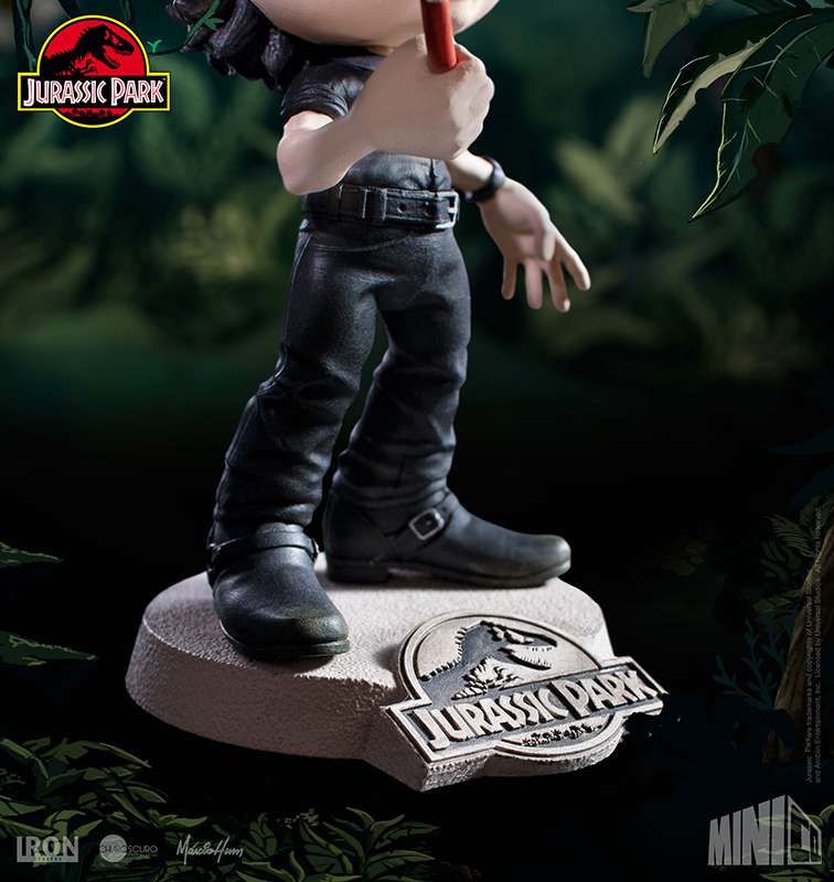 figurine iron studios mini co jurassic pak ian malcolm 6