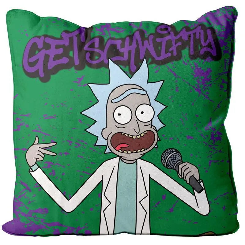 rick-morty-getschwifty-square-cushion