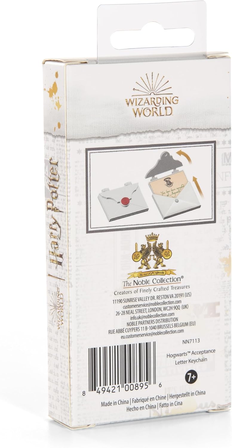 porte clé harry potter hogwarts lettre 6