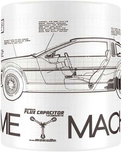 Mug Retour vers le futur time machine sd toys 1