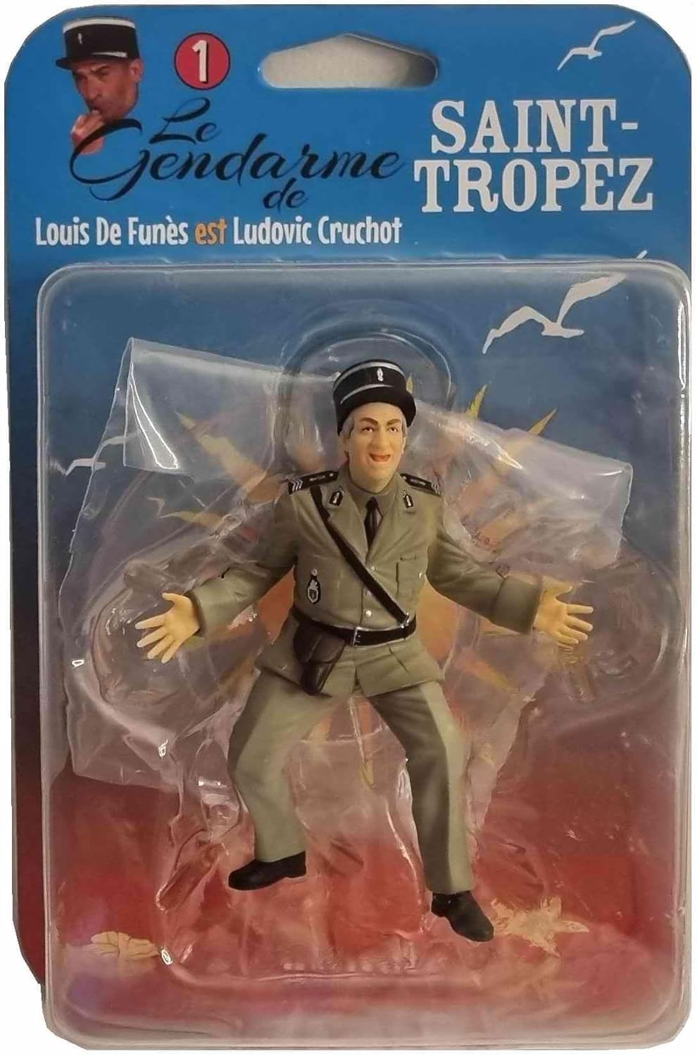 figurine louis de funes gendarme de saint tropez ludovic cruchot