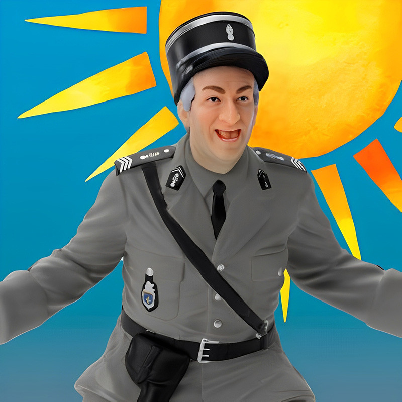 le-gendarme-de-saint-tropez-figurine-louis-de-funes-est-ludovic-cruchot-cine-mini-infinite-statue