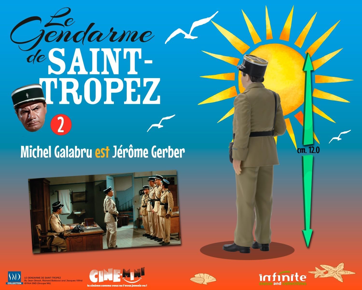 figurine michel galabru gendarme de saint tropez jerome gerber 3