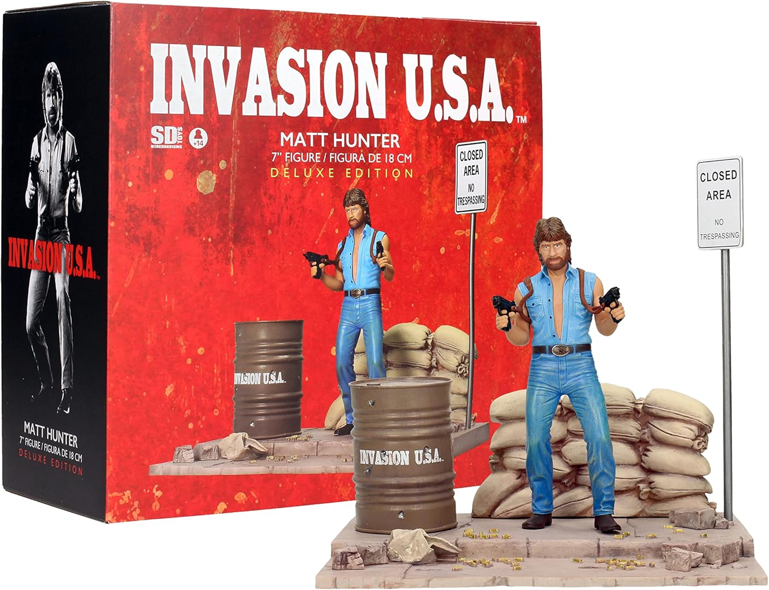 figurine chuck norris invasion usa diorama sd toys 4