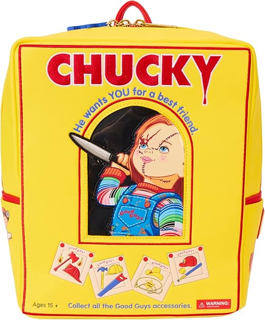 sac a dos loungefly chucky jaune