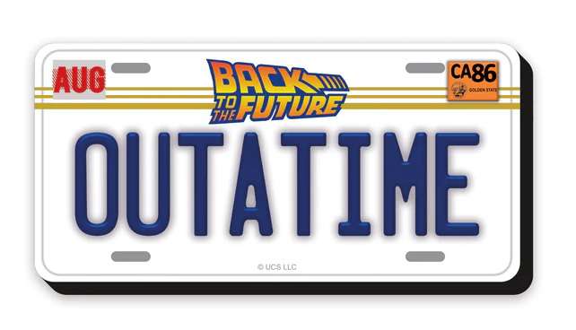 MAGNET retour vers le futur outatime