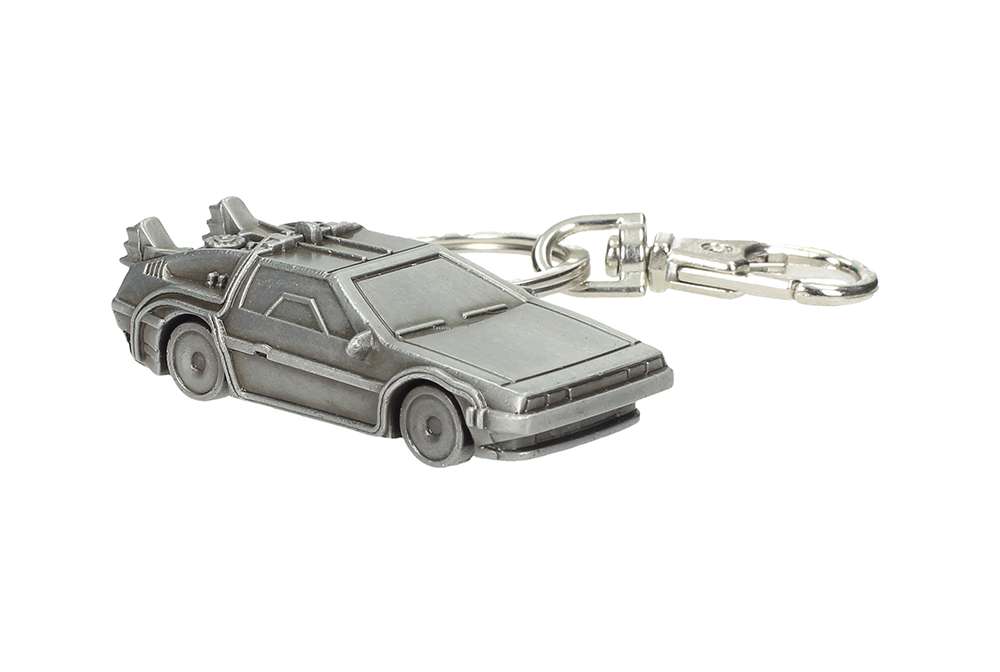 porte clé retour vers le futur Delorean métal 1