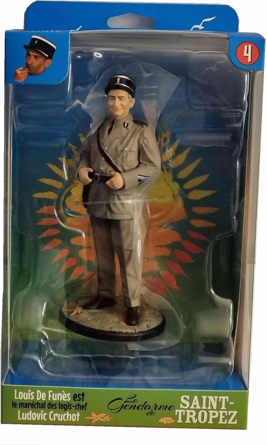 Figurine le gendarme de saint tropez ludovic cruchot grand