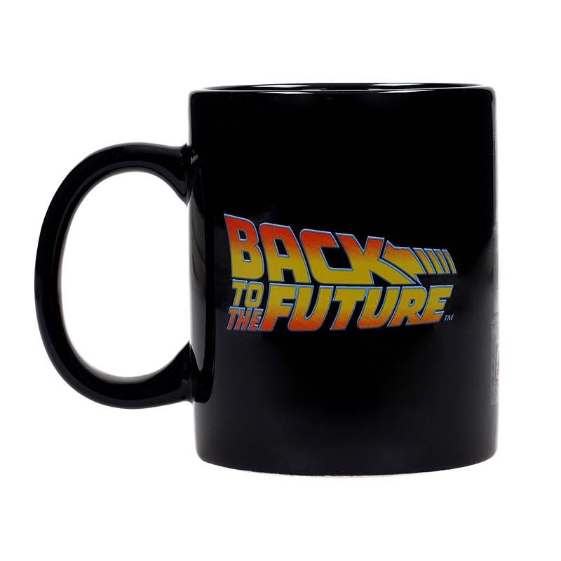 mug sd toys retour vers le futur delorean panneau 3